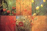 Don Li-leger Canvas Paintings - Citrus Garden
